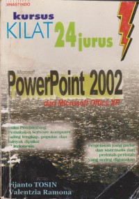 Kursus Kilat 24 Jurus Microsoft PowerPoint 2002 Dari Microsoft Office XP