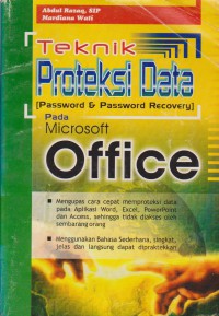 Teknik proteksi Data Pada Microsoft Office