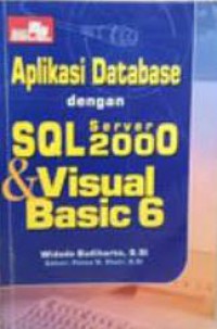 Aplikasi Database  Dengan Server SQL 2000 & Visual Basic 6.0