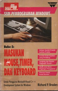 Buku 5 : Masukan Mouse,Timer Dan keyboard