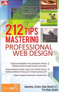 212 Tips Mastering Profesional Web Design