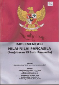 Implementasi Nilai-Nilai Pancasila (Penjabaran 45 Butir Pancasila)