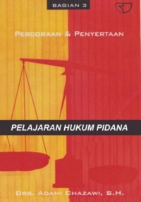 Pelajaran Hukum Pidana 3