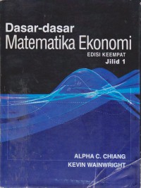 Dasar-Dasar Matematika Ekonomi