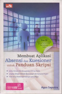 Membuat Aplikasi Absensi dan Kuesioner untuk Panduan Skripsi