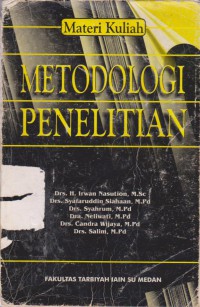 Metode Penelitian (Materi Kuliah)