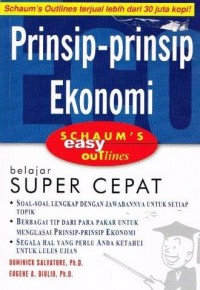 Prinsip-Prinsip Ekonomi