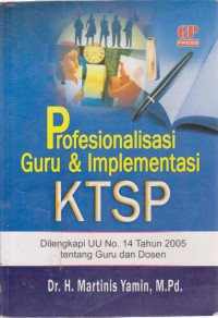 Profesionalisasi Guru Dan Implementasi KTSP