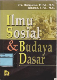 Ilmu Sosial Dan Budaya Dasar