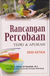 Rancangan Percobaan : Teori Dan Aplikasi