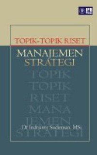 Topik-Topik Riset Manajemen Strategi