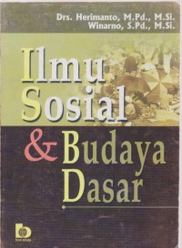 Ilmu Sosial Dan Budaya Dasar