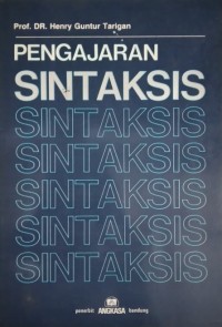 Pengajaran Sintaksis