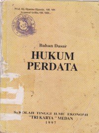 Bahan Dasar Hukum Perdata