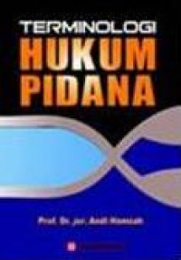 Terminologi Hukum Pidana