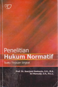 Penelitian Hukum Normatif