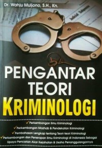 Pengantar Teori Kriminologi