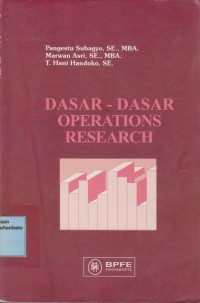 Dasar-Dasar Operations Research