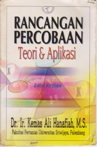 Rancangan Percobaan : Teori & Aplikasi