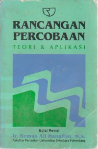 Rancangan Percobaan : Teori & Aplikasi