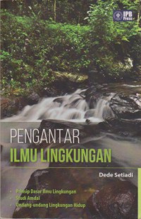 Pengantar Ilmu Lingkungan