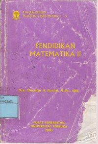 Pendidikan Matematika II