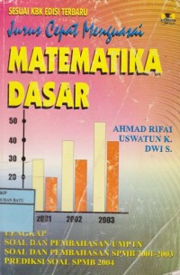 Jurus Cepat Menguasai Matematika Dasar