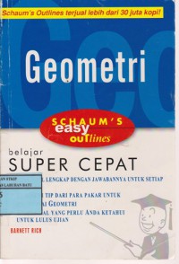 Geometri : Schaum's Easy Outlines