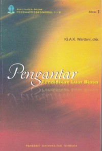 Materi Pokok Pengantar Pendidikan Luar Biasa