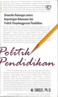 Politik Pendidikan