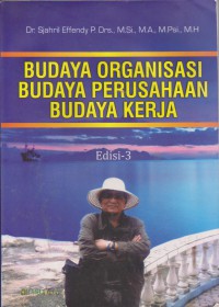 Budaya Organisasi Budaya Perusahaan Budaya Kerja