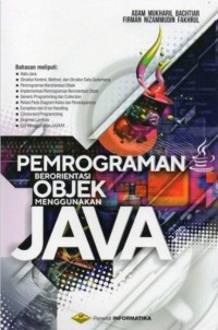 Pemrograman Berorientasi Objek Menggunakan Java