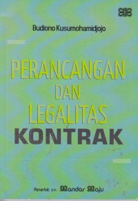 Perancangan Dan Legalitas Kontrak