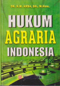 Hukum Agraria Indonesia