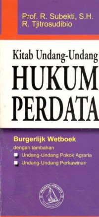 Kitab Undang-Undang Hukum Perdata