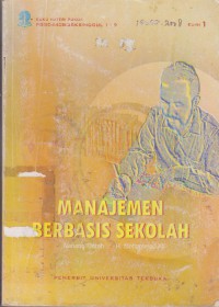 Materi Pokok Manajemen Berbasis Sekolah :1 -9;PGSD4408/3 SKS