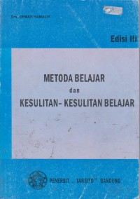 Metoda Belajar Dan Kesulitan-Kesulitan Belajar