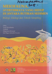 Meiofauna, Avertebrata Yang Hidup Di Antara Butiran Sedimen : Biologi Ekologi Dan Teknis Sampling